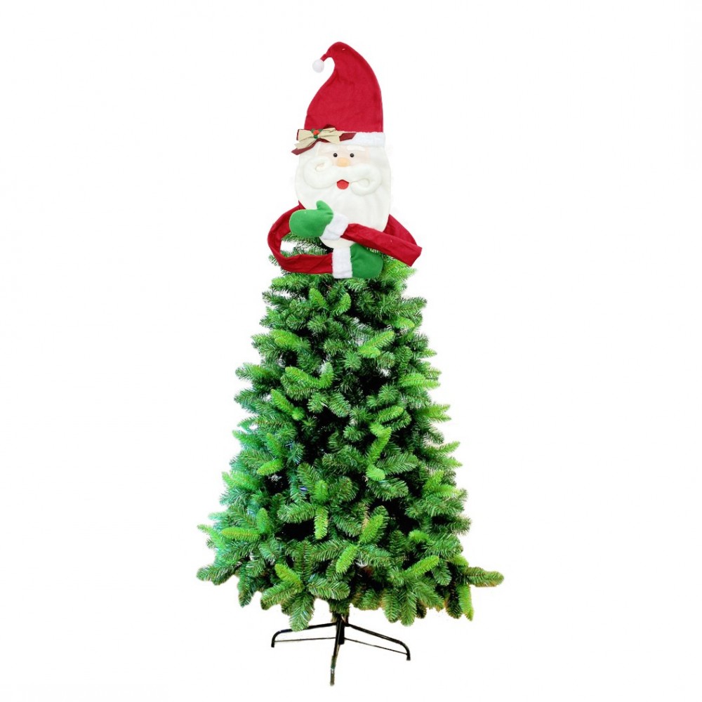 6145018 Gorro para árbol de Navidad forma de cara Papá Noel y con manos
