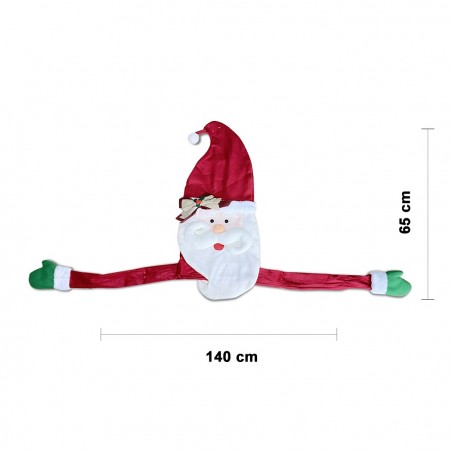 6145018 Gorro para árbol de Navidad forma de cara Papá Noel y con manos
