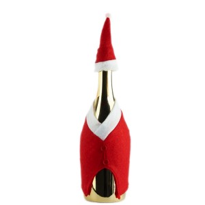 86765 Set de 2 chaquetas de PAPA NOEL para botella con el... 2