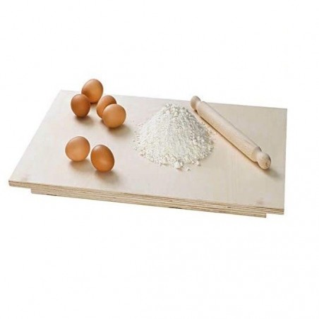 ART. 056 Tabla de repostería 75 x 50 cm de madera de abedul para pasta fresca