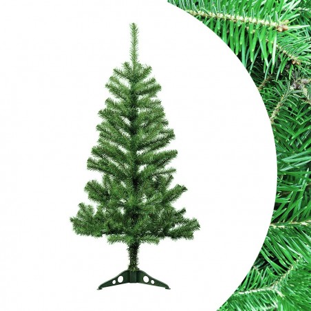 245005 Árbol de Navidad 150H cm con 200 ramas plegables en PVC abeto artificial