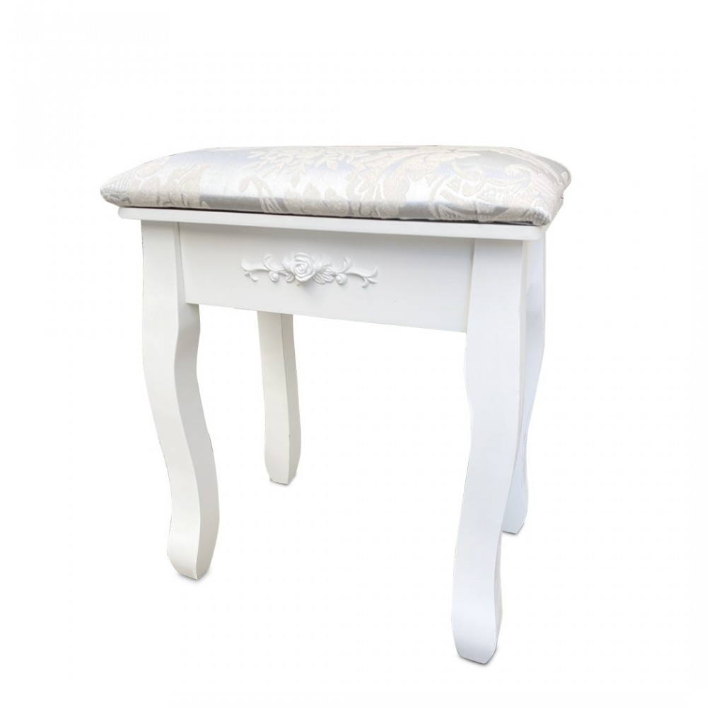 398004 Tocador con taburete y espejo mueble...