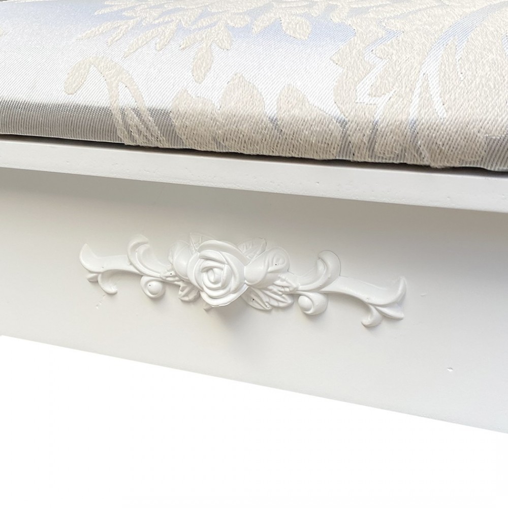 398004 Tocador con taburete y espejo mueble...