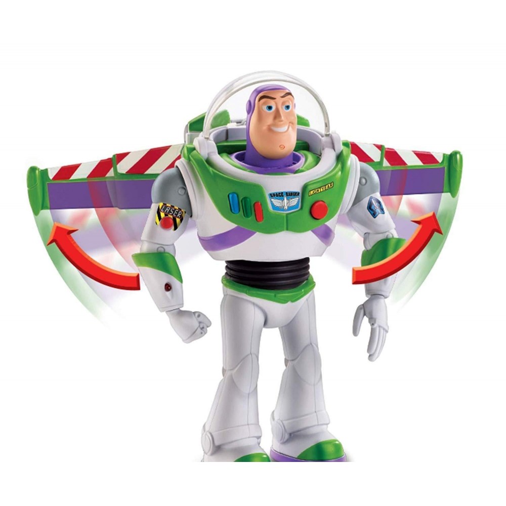 779271 Toy Story 4 personaje Buzz Lightyear más de 40 sonidos y frases y láser