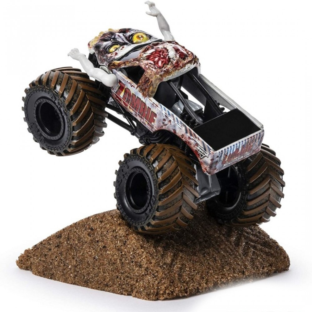 553688 MONSTER JAM DIRT starter set Zombie /...