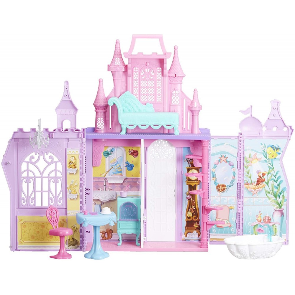 488919 Castillo Disney Princess para ensamblar 13 piezas en estuche resellable