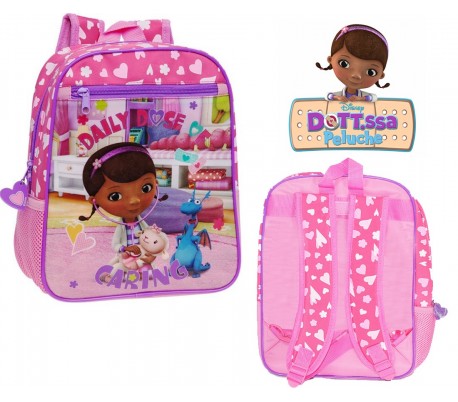 Mochila infantil escolar con motivo de DOCTORA PELUCHE 27 x 38 x 14 cm - Disney 40423M1