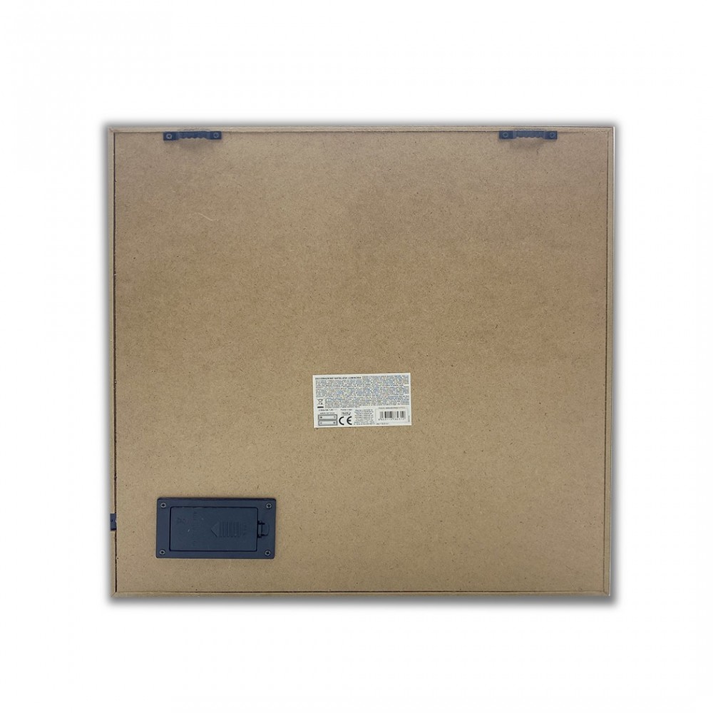 782312 Cuadro navideño ÁRBOL BLANCO con luces...