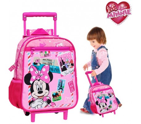 Mochila infantil con rueduecitas escolar con motivo de DOCTORA PELUCHE 222 x 28 x 10 cm 4042751