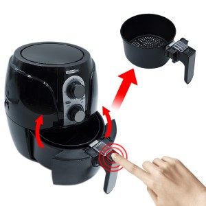 873900 Freidora de aire de 1300 W sin uso de aceite Cesta... 2