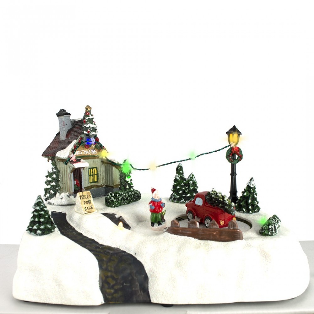 361002 Paisaje móvil y navideño con tienda,...