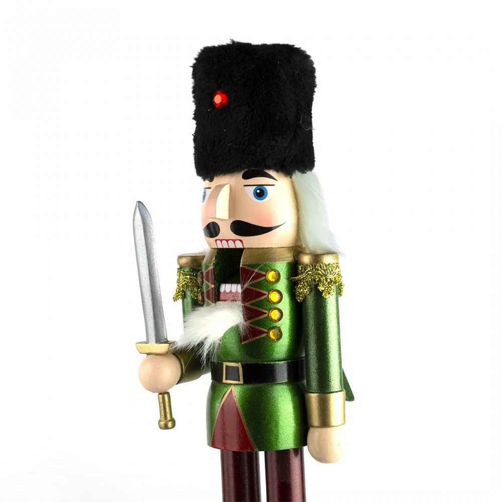 6107089 Soldado cascanueces de Madera 36 Cm con...