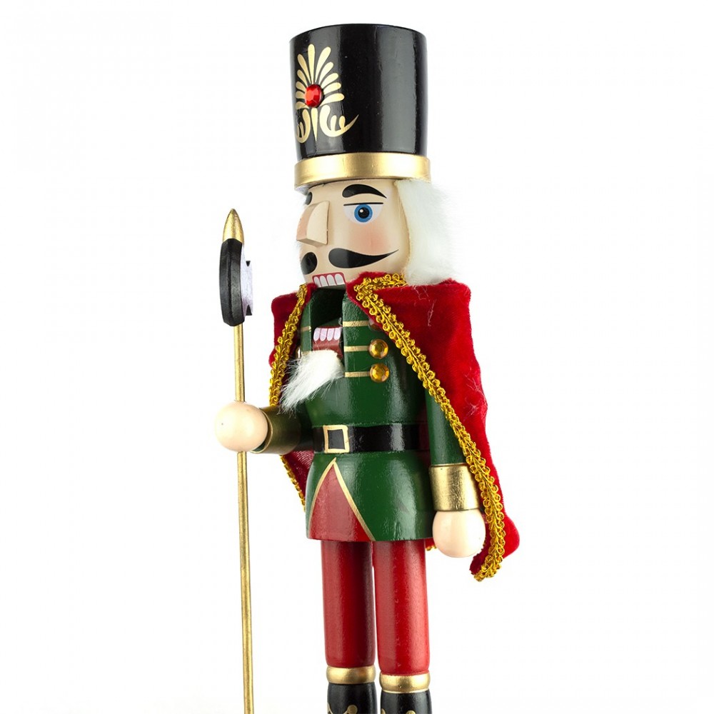 495516 Soldado cascanuces de madera 36 Cm con...