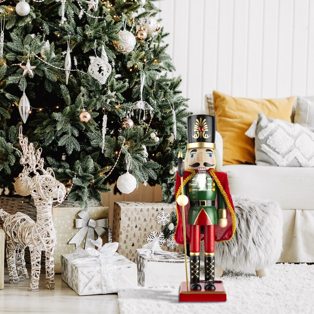 495516 Soldado cascanuces de madera 36 Cm con...