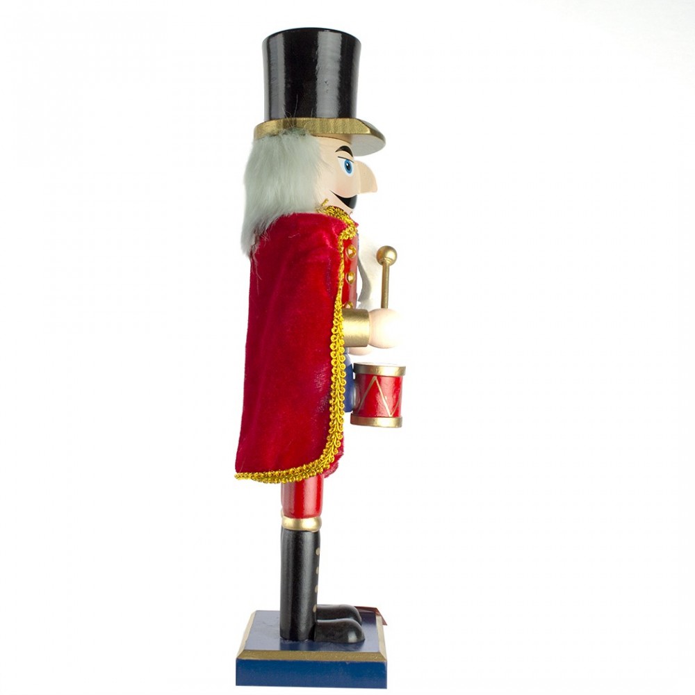 6107140 Soldado cascanuces de madera ROJO 36 cm...