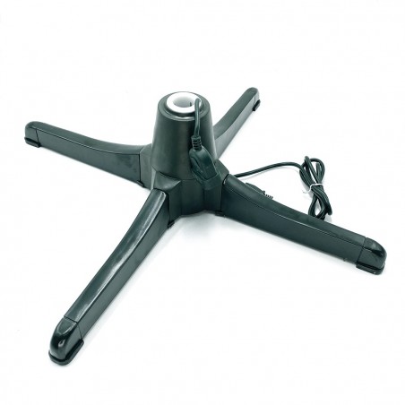 3610002 Base giratoria para árbol de Navidad eléctrica y giratoria 360 °