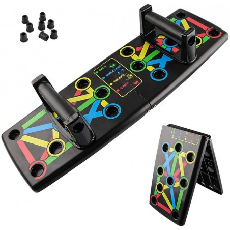 210191 Tabla de entrenamiento  Push up board de fitness portátil y plegable