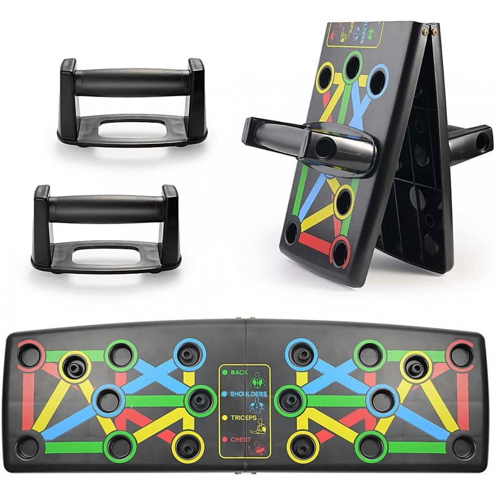 210191 Tabla de entrenamiento  Push up board de...