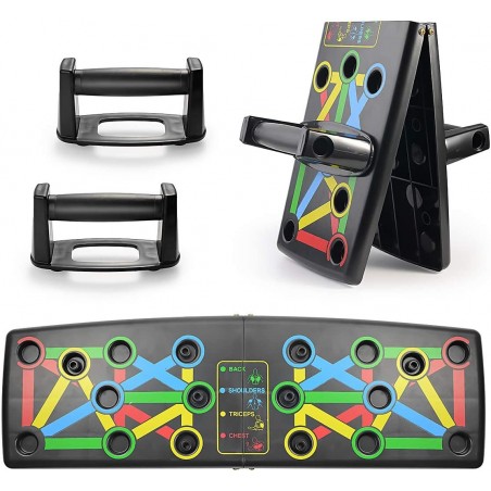 210191 Tabla de entrenamiento  Push up board de fitness portátil y plegable