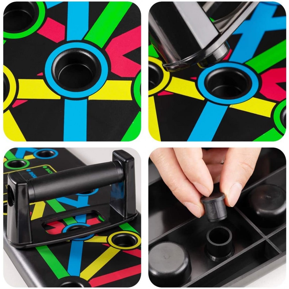 210191 Tabla de entrenamiento  Push up board de...