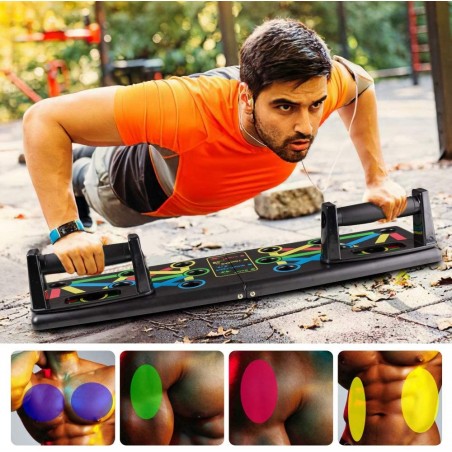 210191 Tabla de entrenamiento  Push up board de fitness portátil y plegable