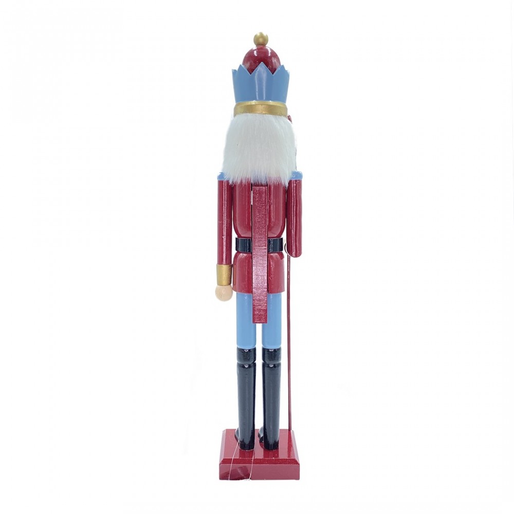 6107113 Soldado cascanuces de madera color ROJO...