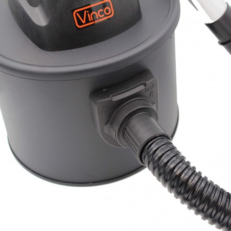 40176 Aspirador de cenizas VINCO de 11LT 800wtt de potencia función de soplador