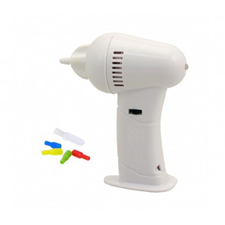 Limpiador oído eléctrico con acción de aspiración y eliminación cera del oído