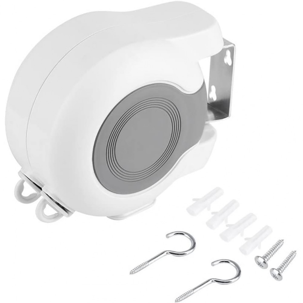 Tendedero de pared retráctil y extensible hasta...