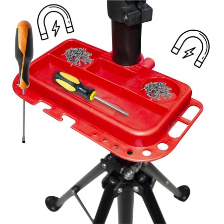 584897 Soporte de montaje y mantenimiento bicicletas portaherramientas magnético