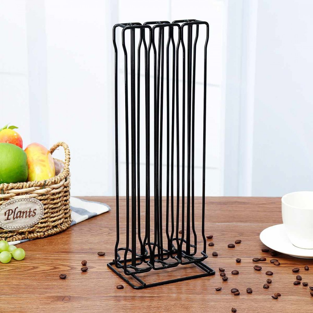 Soporte vertical de metal ahorra espacio para...