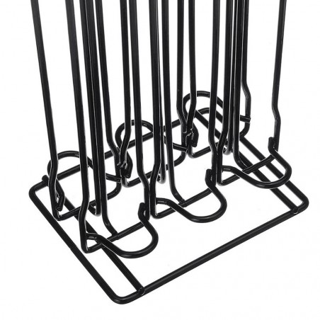 Soporte vertical de metal ahorra espacio para cápsulas compatibles con Nespresso