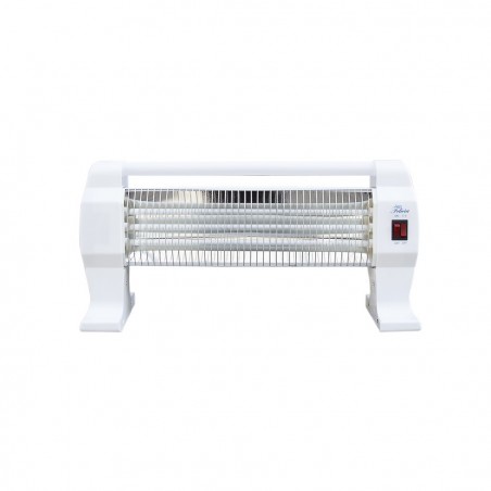 064007 Estufa de cuarzo 1200W 3 elementos de suelo con 3 niveles de calor y asa