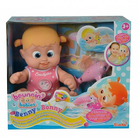 031084 Muñeca Benny & Bonny para nadar con delfines movimiento brazos y piernas