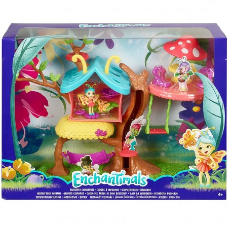 Art. 723311 Enchantimals árbol de la mariposa con Baxi la mariposa y Windgrid