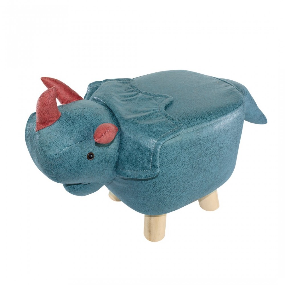 372027 Puf en tejido suave de ecopiel forma de...