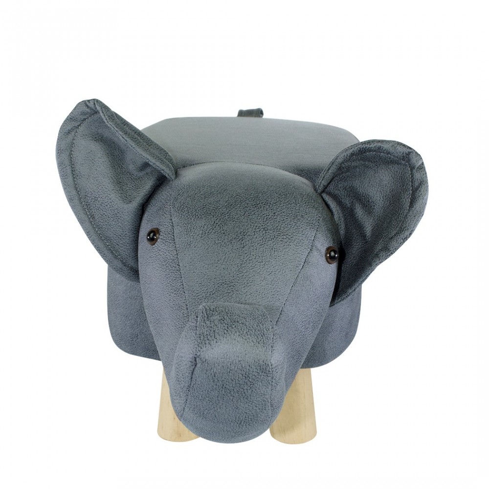 372027 Puf en tejido suave de ecopiel forma de...