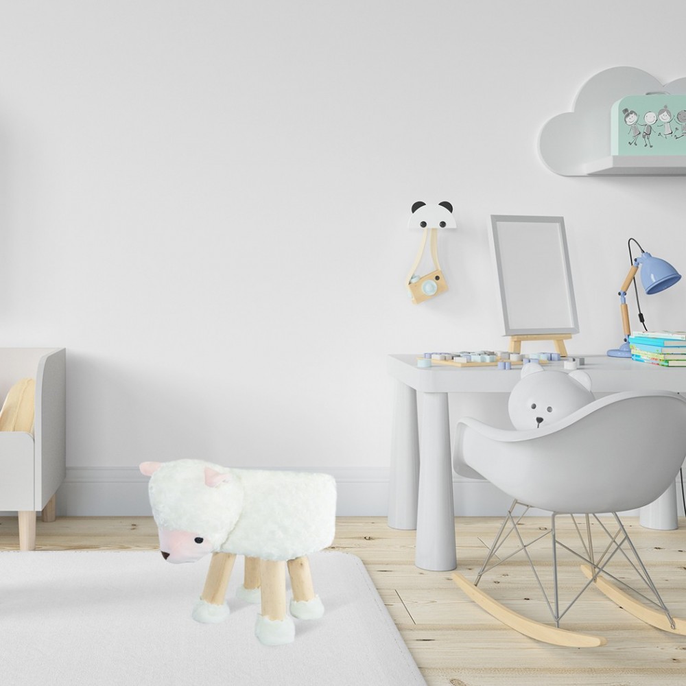 372025 Puf en tejido suave y blandito forma de...