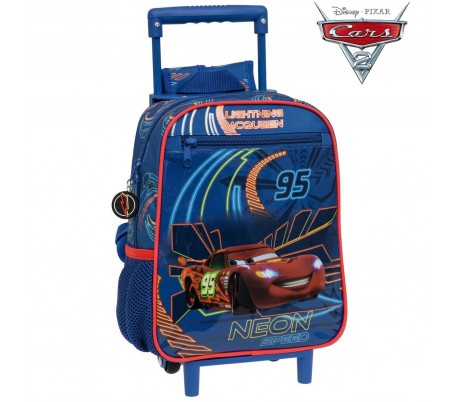 Mochila infantil escolar con motivo de RAYO MCQUEEN DE CARS DE DISNEY 30 x 16 x 40 cm - Disney 4052351