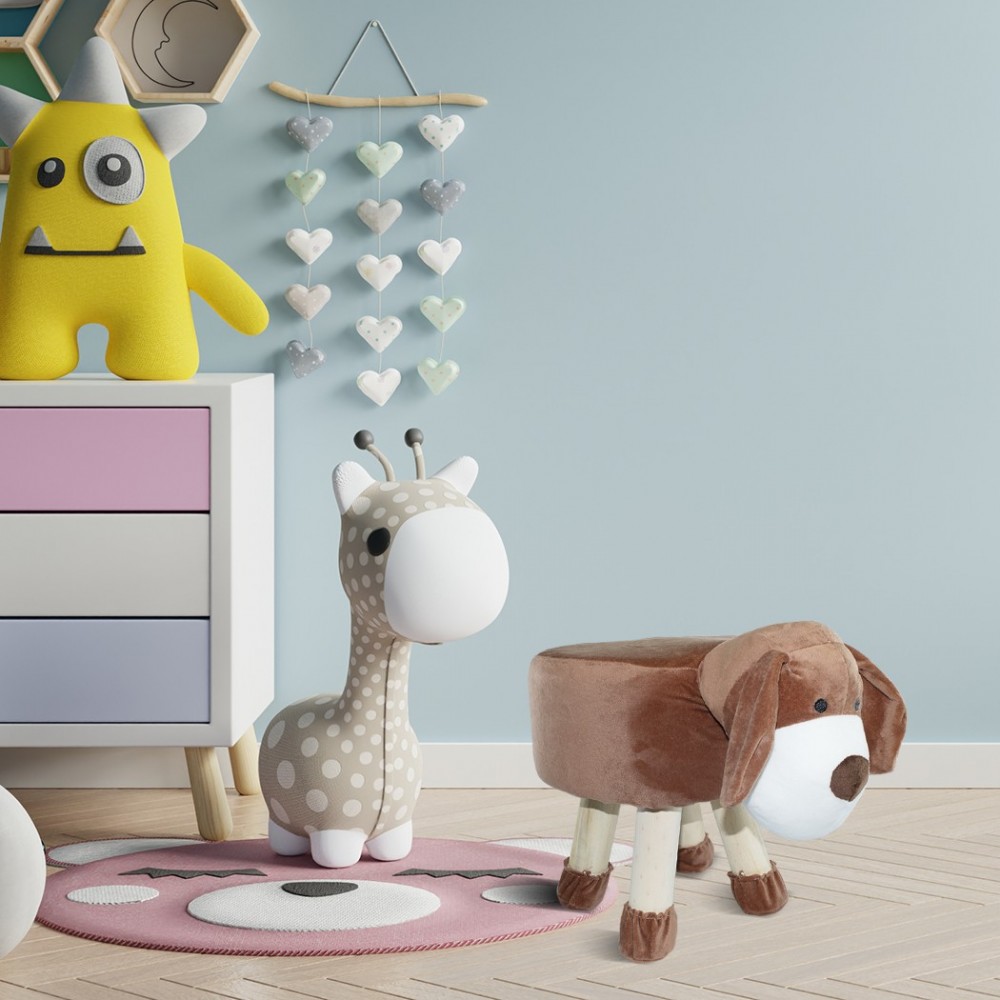 372026 Puf en tejido suave y blandito forma de...