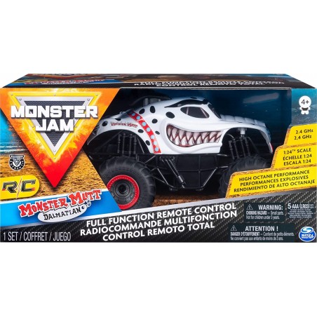 548226 Vehículo de radiocontrol Monster Jam Dalmatian escala 1:24 2,4 GHz