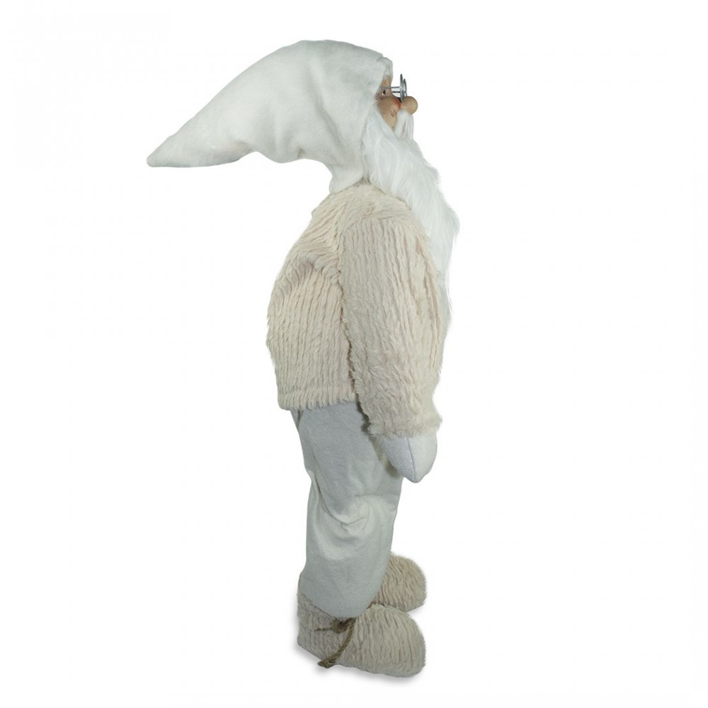 308046 Estatua de Papá Noel 90 cm BEIGE...