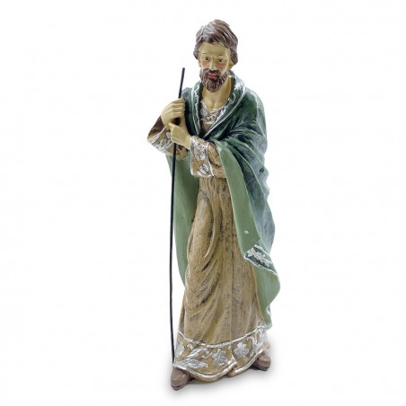 223019 Belén para pesebre 3 personajes en resina Decoración navideña 48 cm