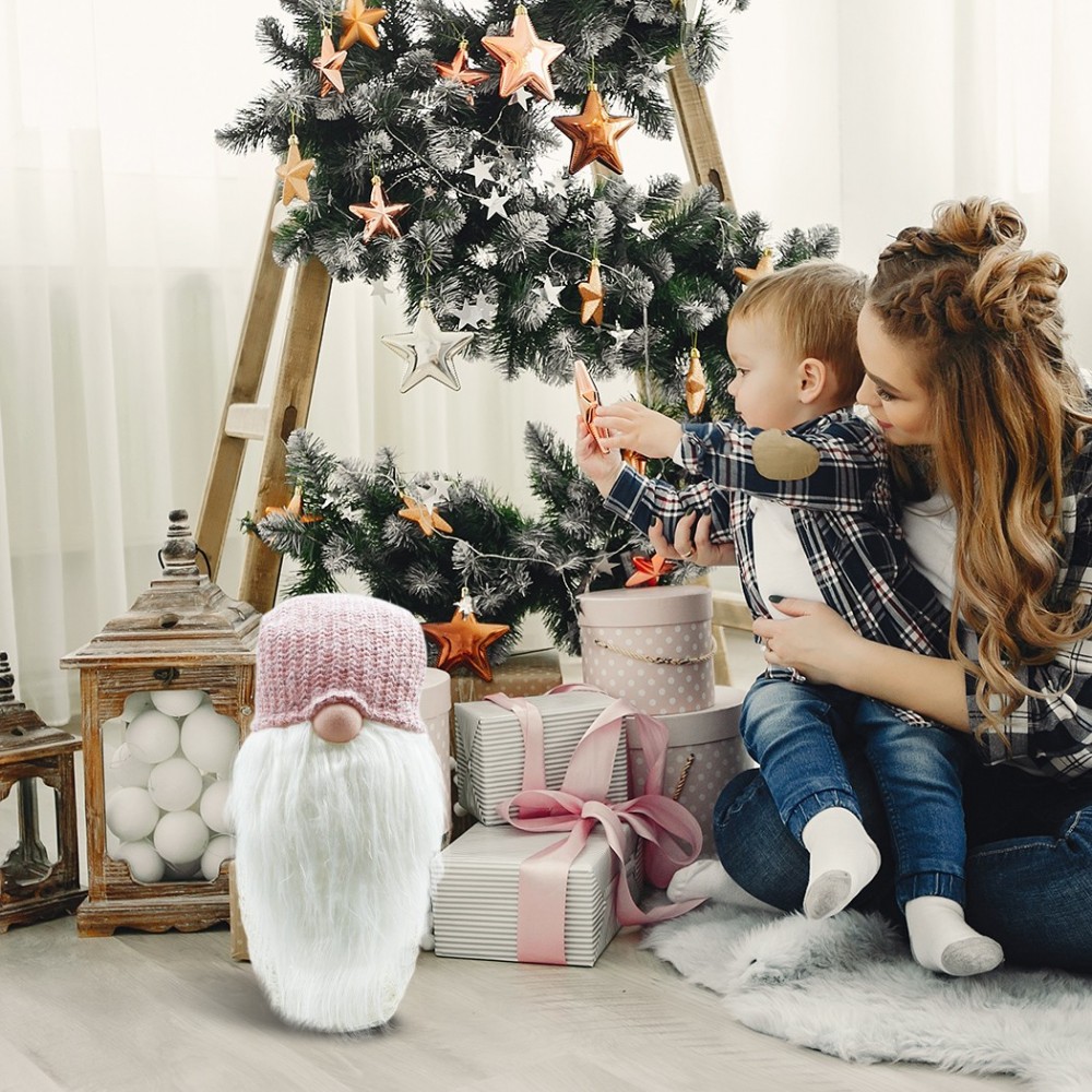 308038 Gnomo con sombrero Rosa 87 cm con mini...