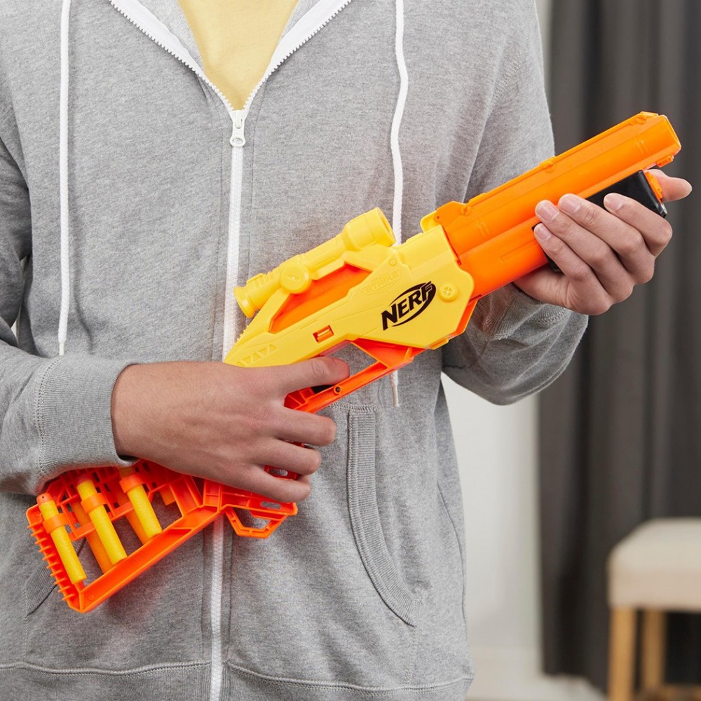 624638 Hasbro Nerf Alpha Strike con 2 armas...