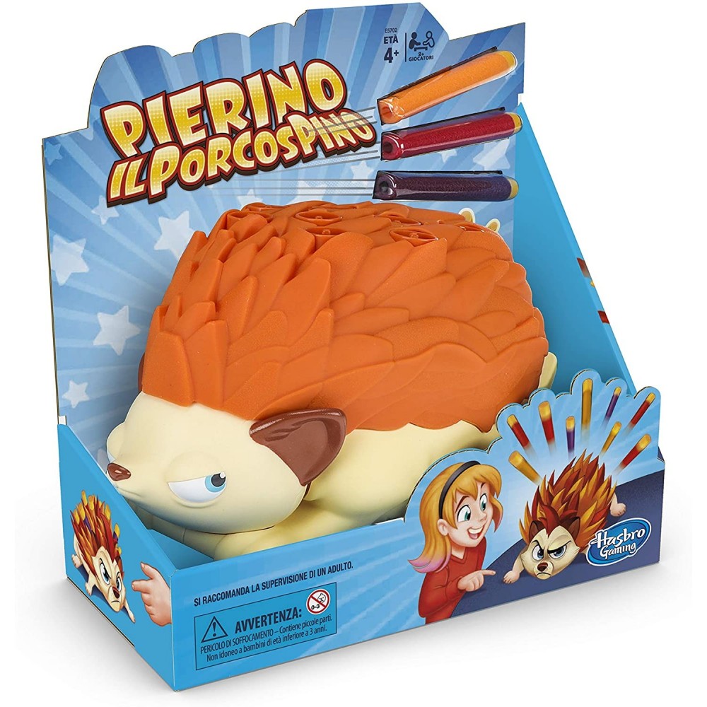 609901 Hasbro Pierino juego de mesa puercoespín...
