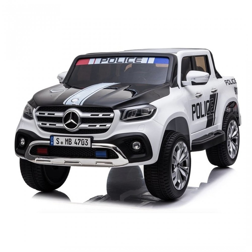 B86119 Mercedes X-Class Police car 12V...