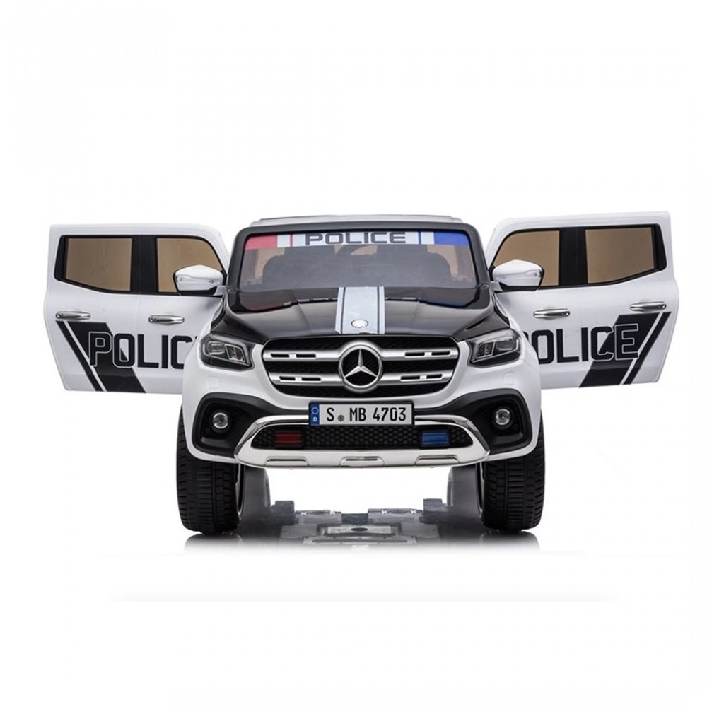B86119 Mercedes X-Class Police car 12V...