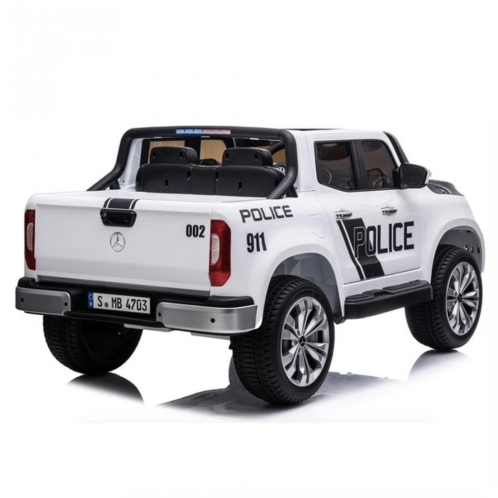 B86119 Mercedes X-Class Police car 12V...