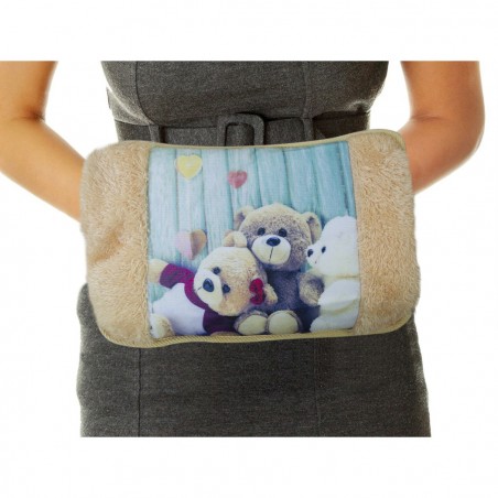 310925 Bolsa de agua caliente eléctrica Mod. OSITOS y bolsillo para manos 220V